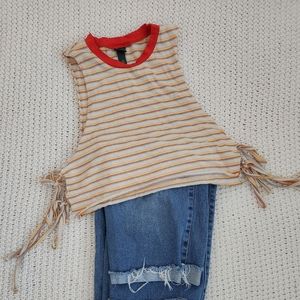 Retro mid drift tank